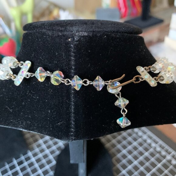 Aurora Borealis Necklace and Earrings Set - Picture 4 of 6